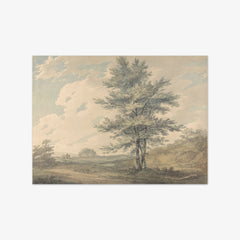 Landscape with Trees and Figures by Joseph Mallord William Turner