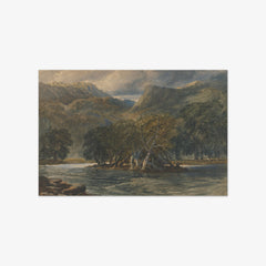 On the Conway River, North Wales by David Cox the Elder