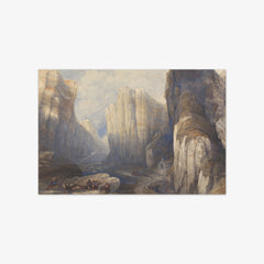 The Pass of Pancorbo, The Pyrenees by David Roberts