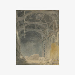 Interior of St. John's Palace, Eltham by Joseph Mallord William Turner