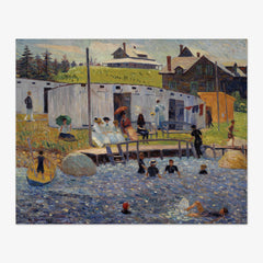 The Bathing Hour, Chester, Nova Scotia by William James Glackens