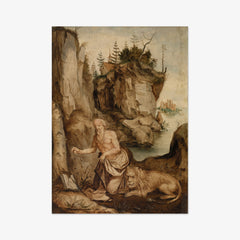Saint Jerome and the Lion by Albrecht Dürer