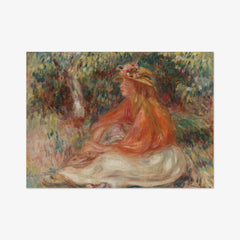 Seated Woman by Auguste Renoir