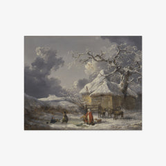 Winter Landscape with Figures by George Morland