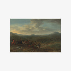 A Fox Hunt by John Wootton