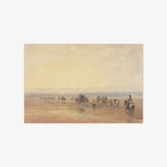 Crossing Lancaster Sands by David Cox the Elder