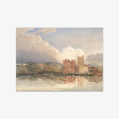 View of Lambeth Palace on Thames by David Cox the Elder