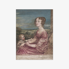 Mrs. William Wilberforce and Child by John Linnell