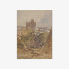 Tantallon Castle (?), a study by Unknown
