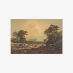 St. Donat's Castle, Glamorganshire by William Gauci