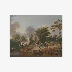 View on the Medway by Francis Wheatley