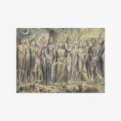 Job and His Wife Restored to Prosperity by William Blake
