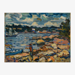 Brooksville, Maine (River & Rocks) by Maurice Brazil Prendergast