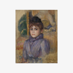 Portrait of a Young Woman by Auguste Renoir