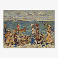 At the Beach by Maurice Brazil Prendergast