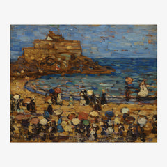 Seascape–St. Mâlo by Maurice Brazil Prendergast