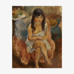 Seated Figure by Jules Pascin