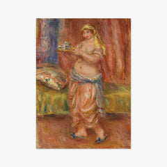 Odalisque with Tea Set by Auguste Renoir
