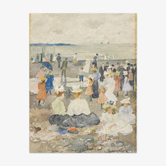 On the Beach by Maurice Brazil Prendergast
