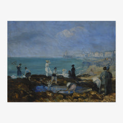 Beach at Dieppe by William James Glackens