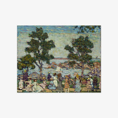 Landscape (Park Scene) by Maurice Brazil Prendergast