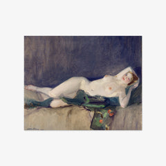 Nude, Green Scarf by John Sloan