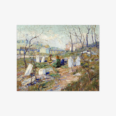 Graveyard by Ernest Lawson