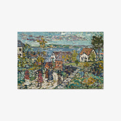 Landscape (Road & Town) by Maurice Brazil Prendergast