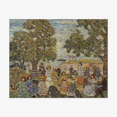 Landscape with Figures by Maurice Brazil Prendergast