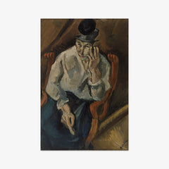 Woman Seated in Armchair by Chaim Soutine