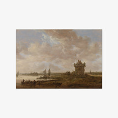 The Square Watch-Tower by Jan van Goyen