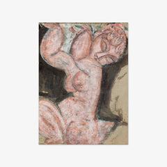 Pink Nude—Caryatid by Amedeo Modigliani