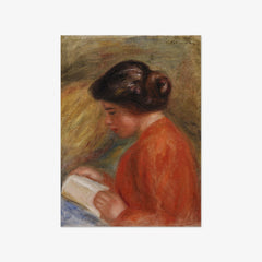 Young Woman Reading by Auguste Renoir