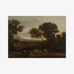 Pastoral Landscape by Claude Lorrain