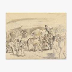 Harvesters by Jules Pascin
