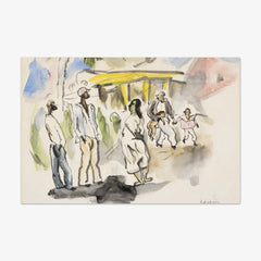 Southern Scene by Jules Pascin