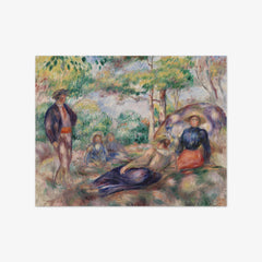 Resting in the Grass by Auguste Renoir