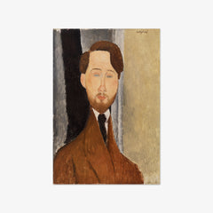 Léopold Zborowski by Amedeo Modigliani