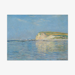 Low Tide at Pourville, near Dieppe by Claude Monet