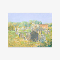 Colonial Graveyard at Lexington by Childe Hassam