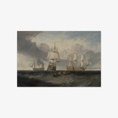 The Victory Returning from Trafalgar, in Three Positions by Joseph Mallord William Turner