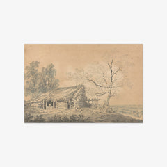 Landscape with Barn by Joseph Mallord William Turner