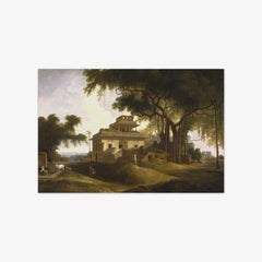 Ruins of the Naurattan, Sasaram, Bihar by Thomas Daniell
