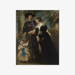 Rubens, Helena Fourment, and Their Son Frans by Peter Paul Rubens