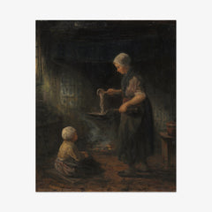 The Pancakes by Jozef Israëls