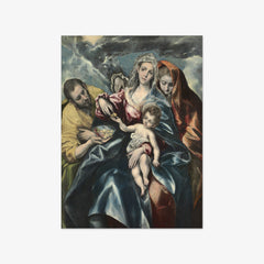 The Holy Family with Mary Magdalen by El Greco