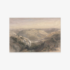 Jerusalem from the South by David Roberts