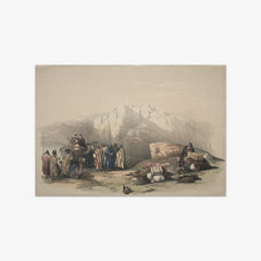 Tomb of Aaron, Summit of Mount Horeb by David Roberts