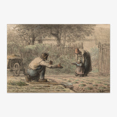 First Steps by Jean François Millet