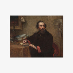 Portrait of Genio C. Scott by Eastman Johnson